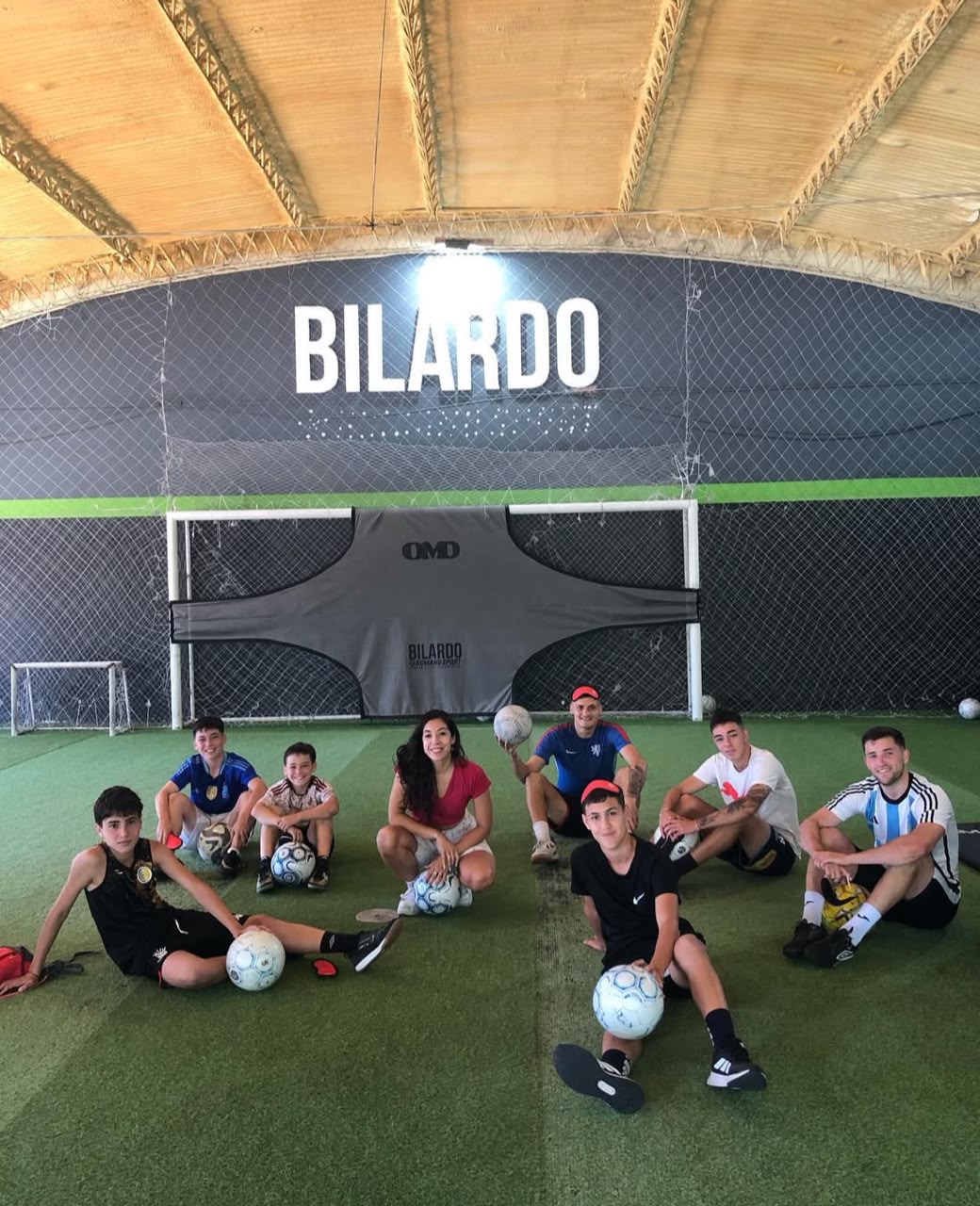 Jornada grupal de entrenamiento y mentalidad deportiva
